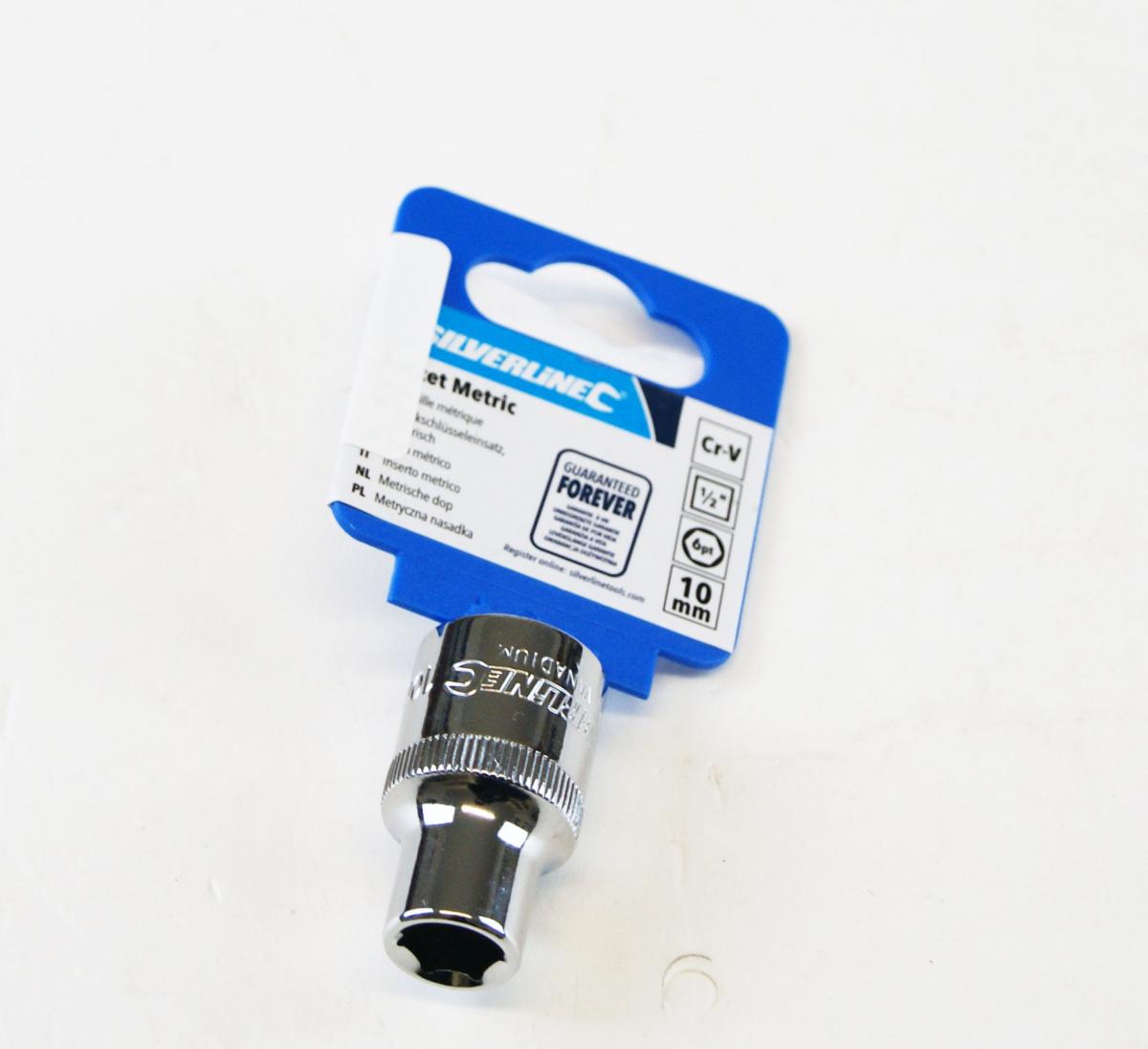 Toolstream 10mm Socket 1/2 Drive 6-point Socket