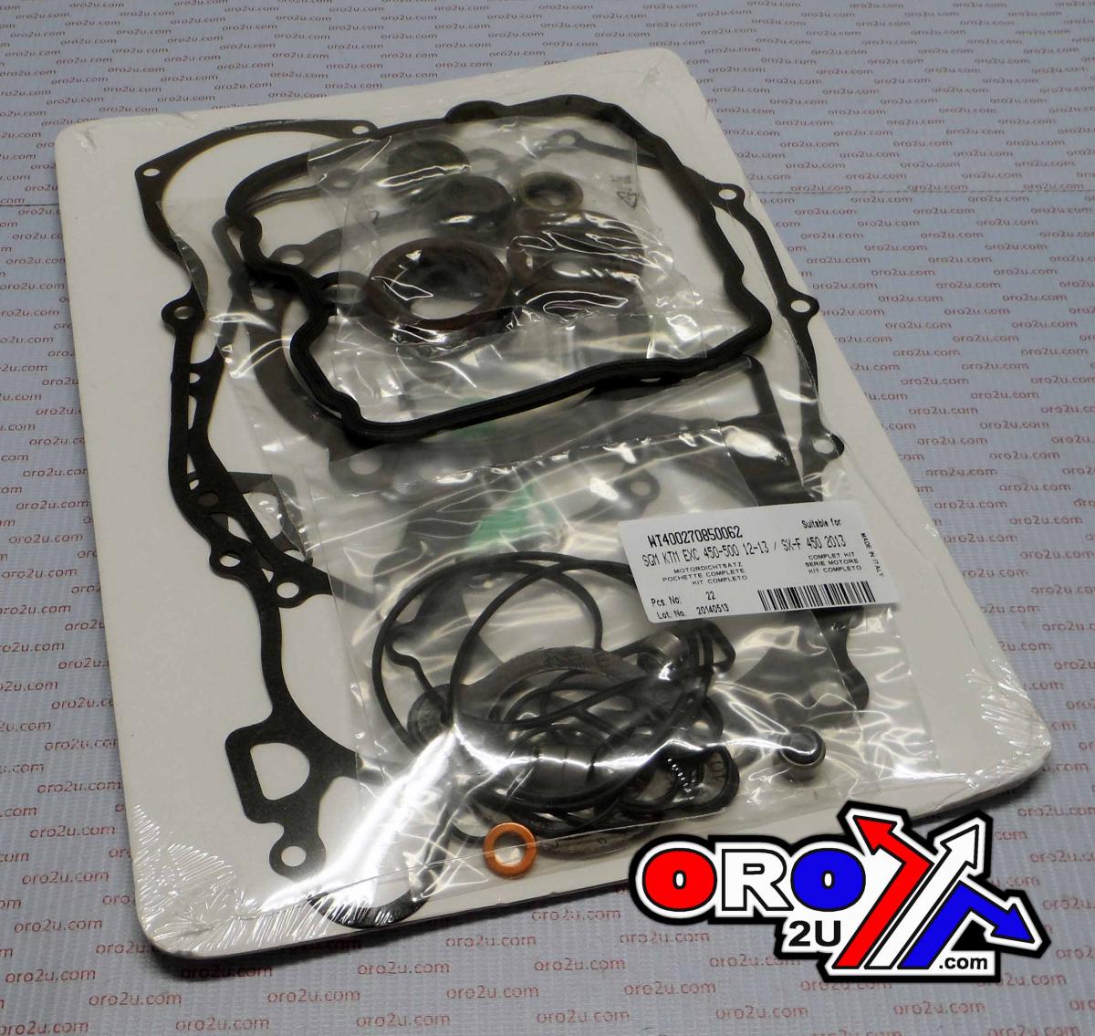 Namura Technologies Gasket Full 12-13 KTM 450 500, Set Namura Nx-70063f EXC
