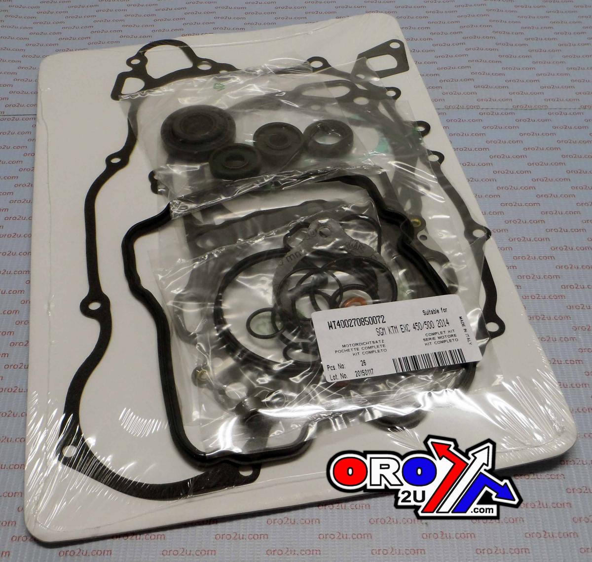 Namura Technologies Gaskets Full 14-15 KTM 450 EXC, Namura Nx-70066f 500 EXC