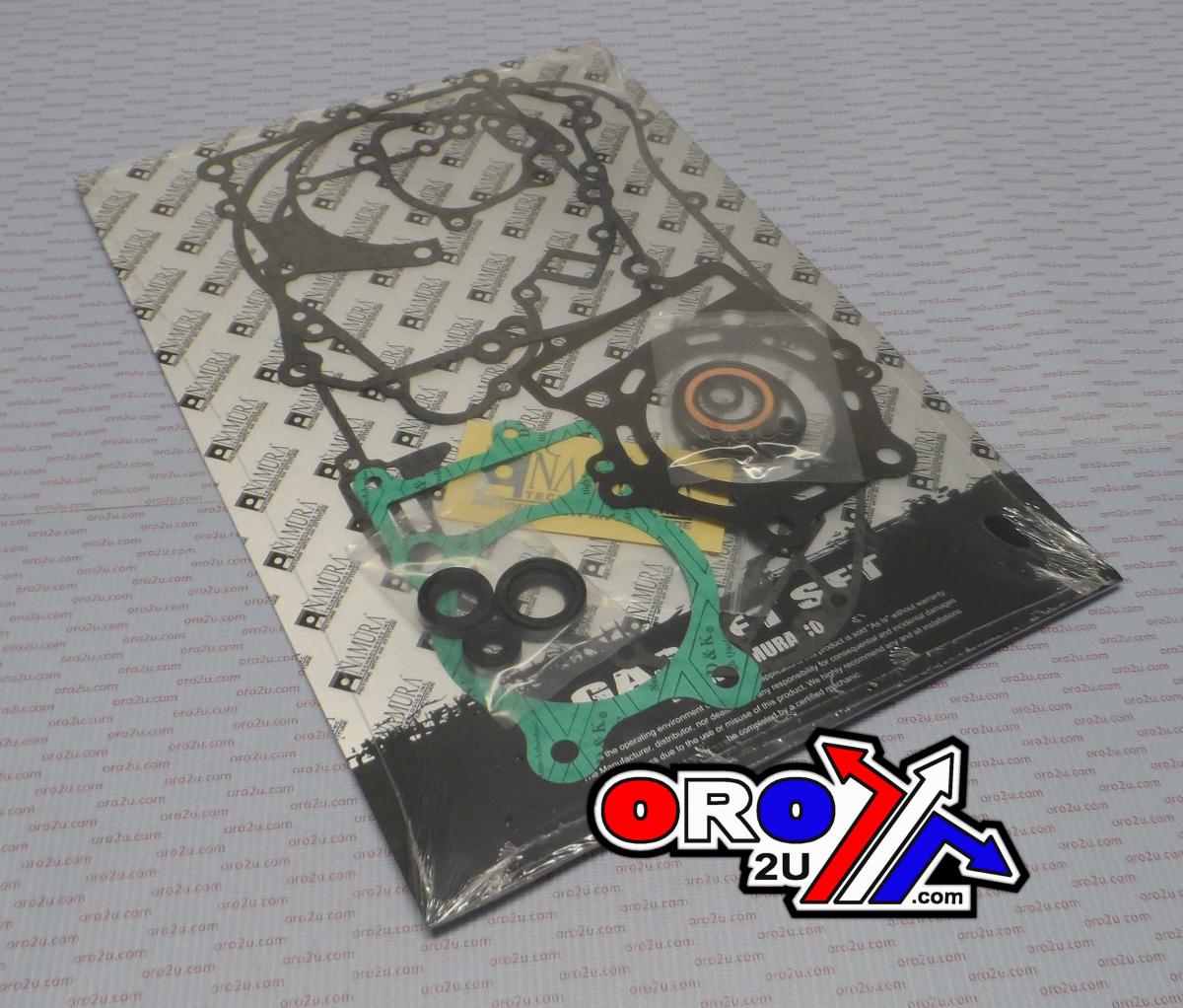 Namura Technologies Full Gasket Set Klf 400 Bayou, Namura Na-20078f Kawasaki, with Seals