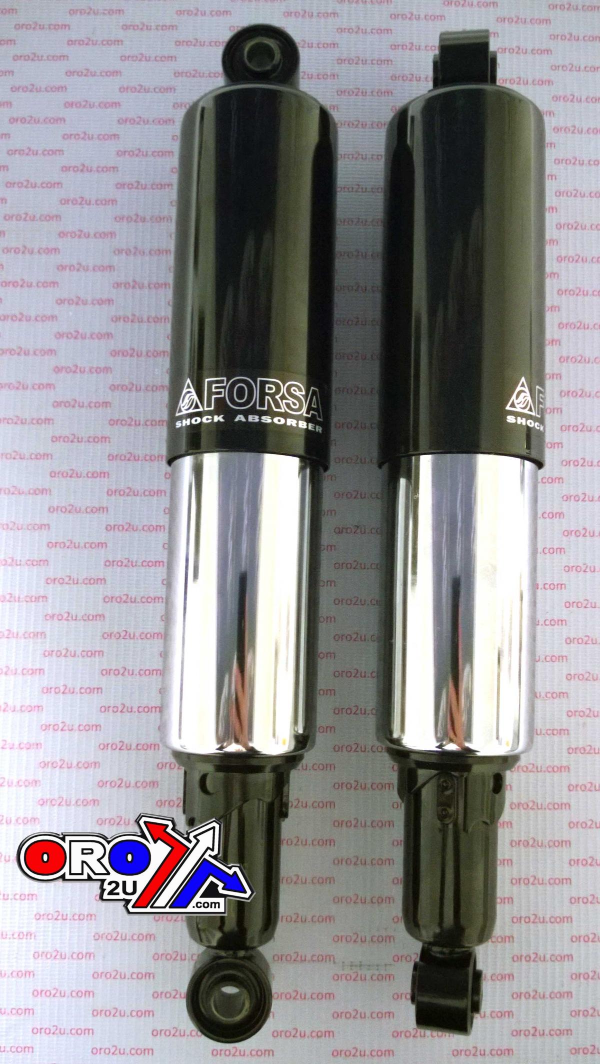 Forsa Shocks Shock Absorber Forsa 365, 2000055 Blk/chr/blk/chrome