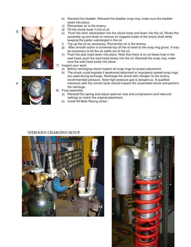 All Balls Racing Rear Shock Seal Block 14.0x40, Allballs 37-1118 40x14