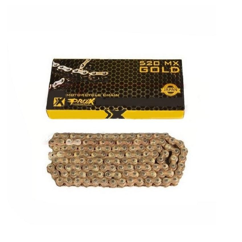 Pro-X Racing Prox Chain 520x120l Gold Xring, 07.rc520120xcg Made in Japan