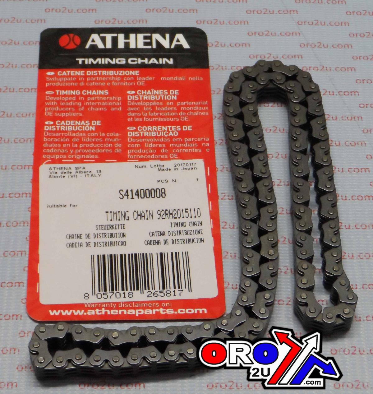Athena Cam Chain 92rh2015-110m KTM 390/450 09-17, Athena S41400008 Yamaha Bruin 350 04-07