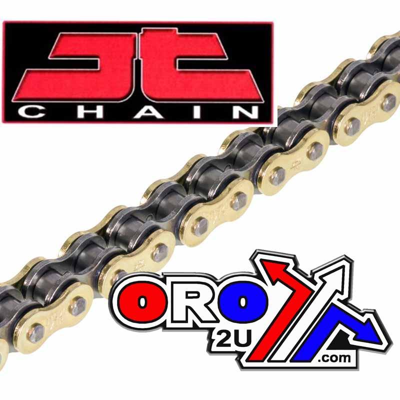 JT Drive Chain Heavy Duty X-ring Chain 520x1r 120l Gold-black Jtc520x1rgb120dl