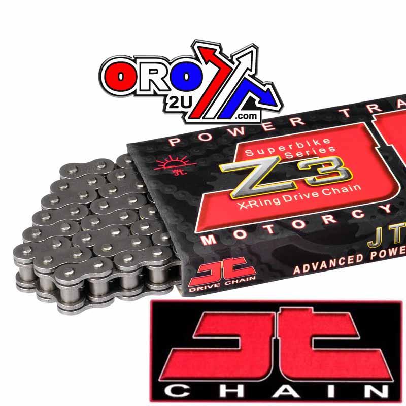 JT Drive Chain Super Heavy Duty X-ring 530z3 110l Black Jtc530z3110rl