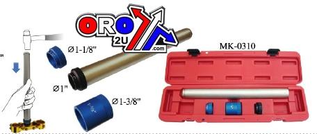 Dirt Racing Steering Race Set Tool Set, Lower Steering Bearing Installer