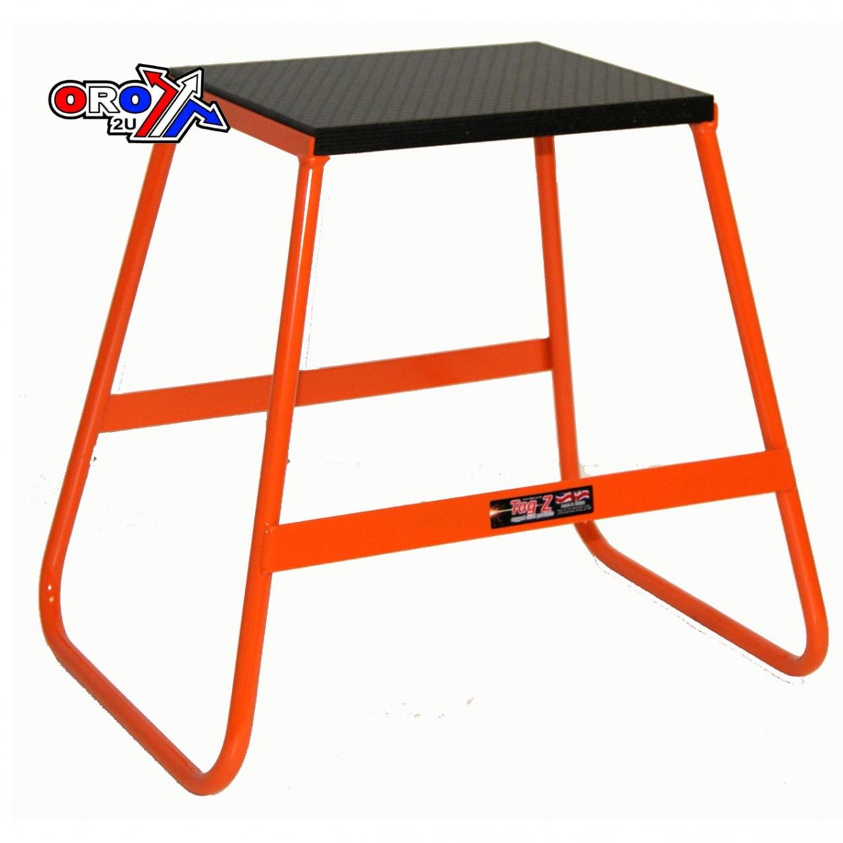 Tag-z Trade Pack 5 Bike Stands Orang, 440mm Tall, Light Weight, MX, Trade £16.50 Each