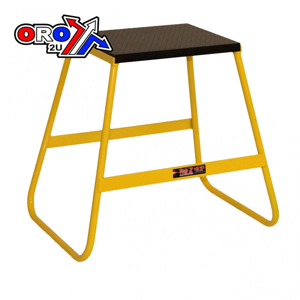 Tag-z Trade Pack 5 Bike Stands Yelow, 440mm Tall, Light Weight, MX, Trade £16.50 Each