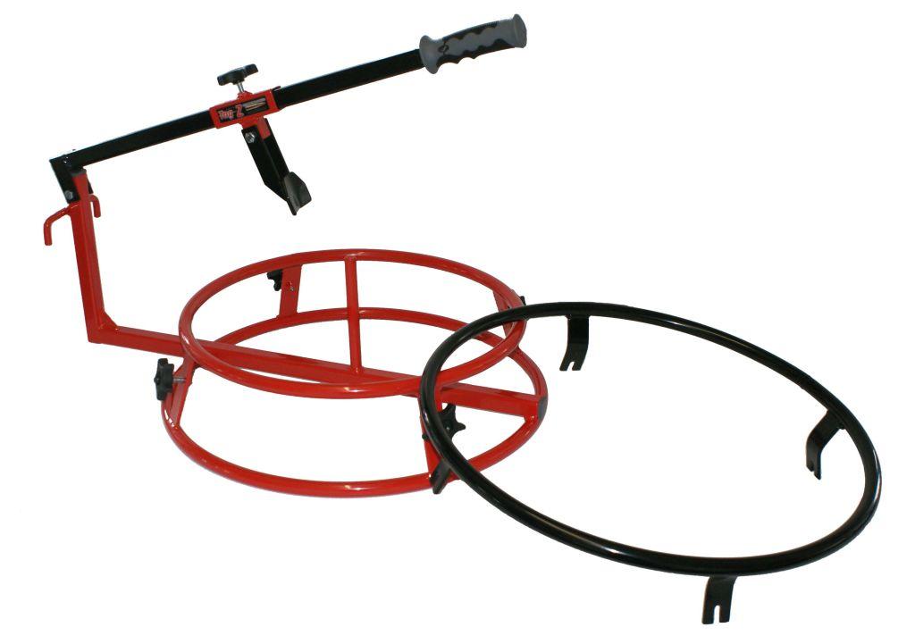Tag-z Tyre Changer + 21'' Ring / Red, Tag-z Twin Ring Tyre Changer