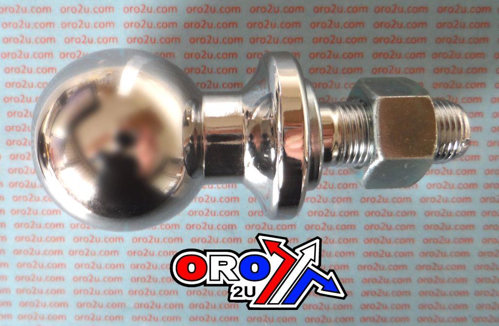 Bronco Hitch Ball 2 3/4x1-3/4, ATV UTV Quad Tow Ball