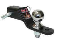 Tag-z 50mm Ball 30 Drop 2h Mount+pin, ATV UTV Quad Hitch Mount