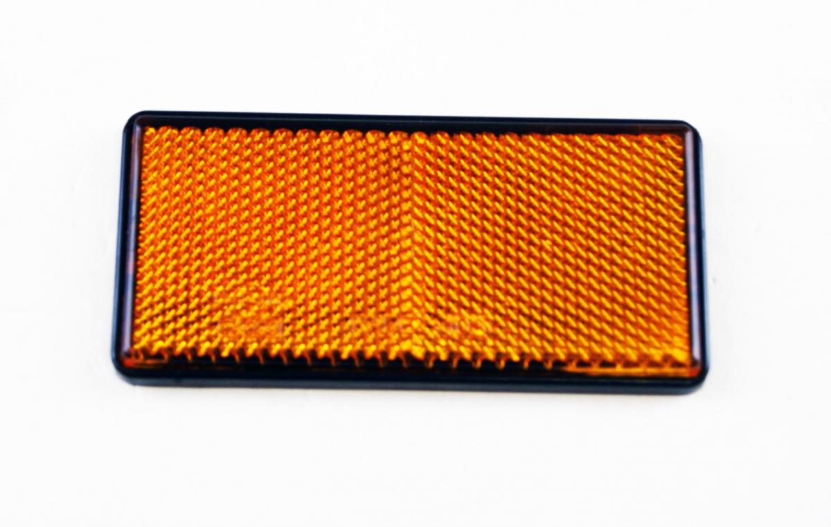 Tag-z Amber Reflector 95 X 36mm, Self Adhesive / Each, Df-TR015 / El5220 / 16049