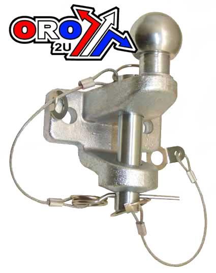 Dirt Racing Dual Tow Hitch 3500kg, Tow Ball Hitch Hd Dual, Re 3588