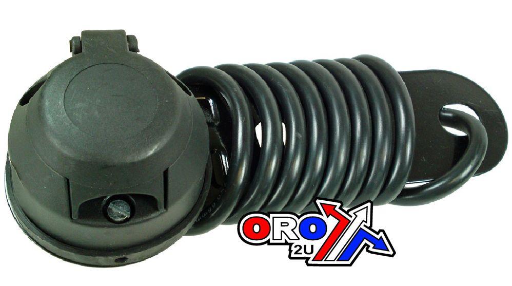 Tag-z 7 Pin Prewired Socket + Plate, Trailer Socket Tow / Each, 6011