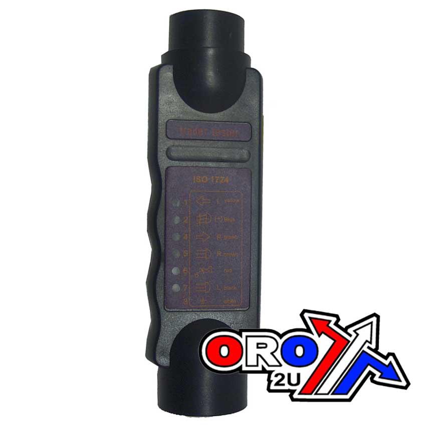 Dirt Racing Tester 7 Pin Trailer / Tow, Socket Test / Light Bored, Re 6104