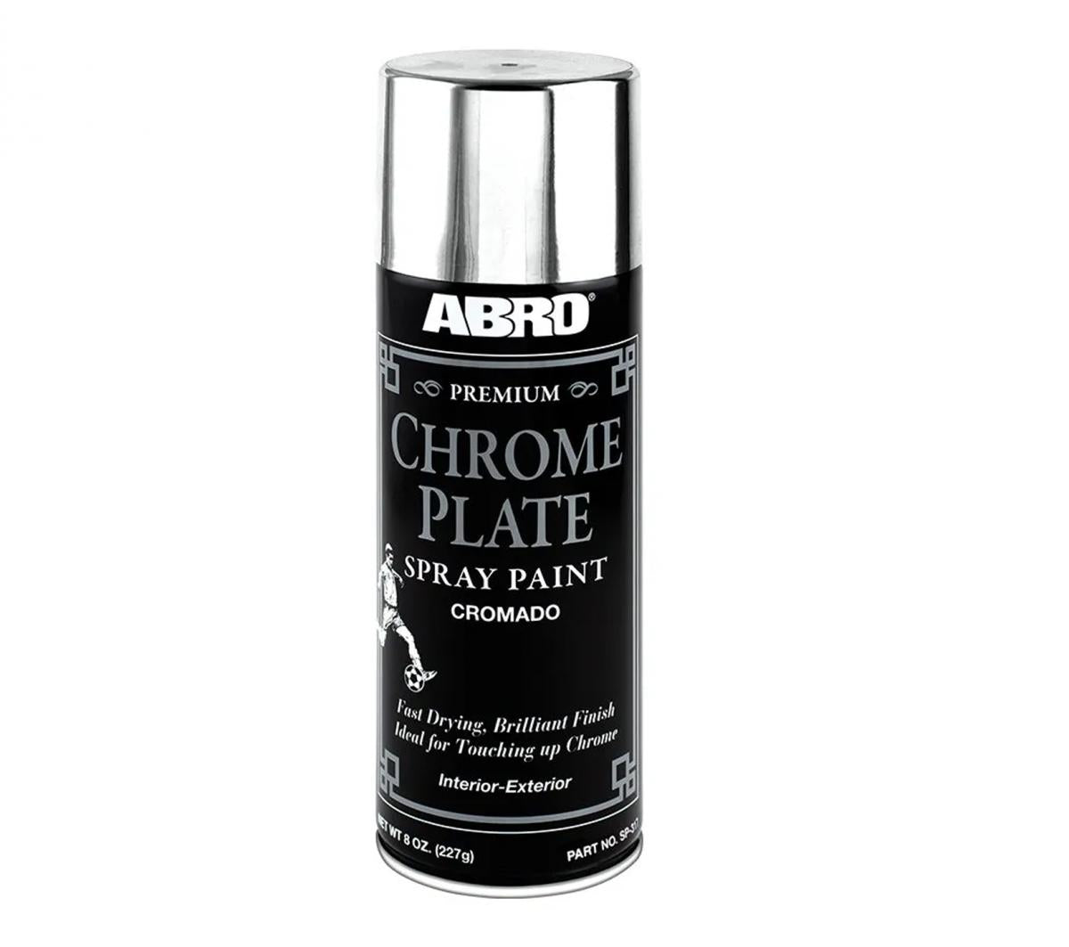 ABRO Spray Paint Real Chrome