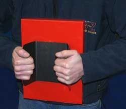 Tag-z Seat Mounted Tool Tray / Holder, Red & Black