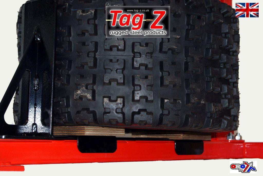 Tag-z Bead Breaker Heavy Duty Red/bk, ATV / Road High Force Bead Breaker
