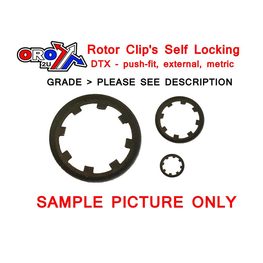 Tag-z 17.00 Dtx Push Fit Clip Metric