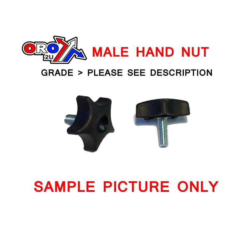 Tag-z M8x22 Male Hand Bolt 40x35mm