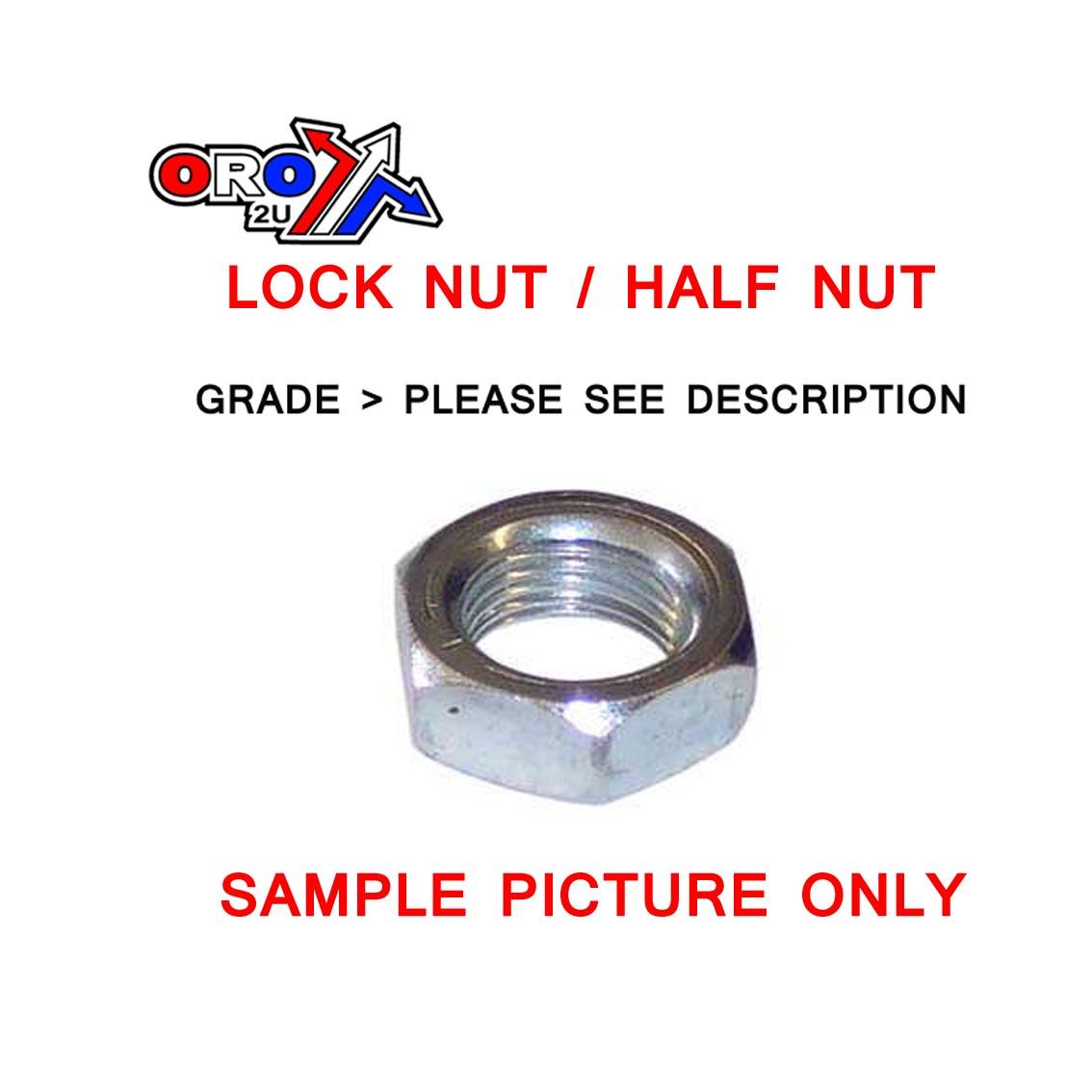 Tag-z M20 Lock Nut / Half Nut Each