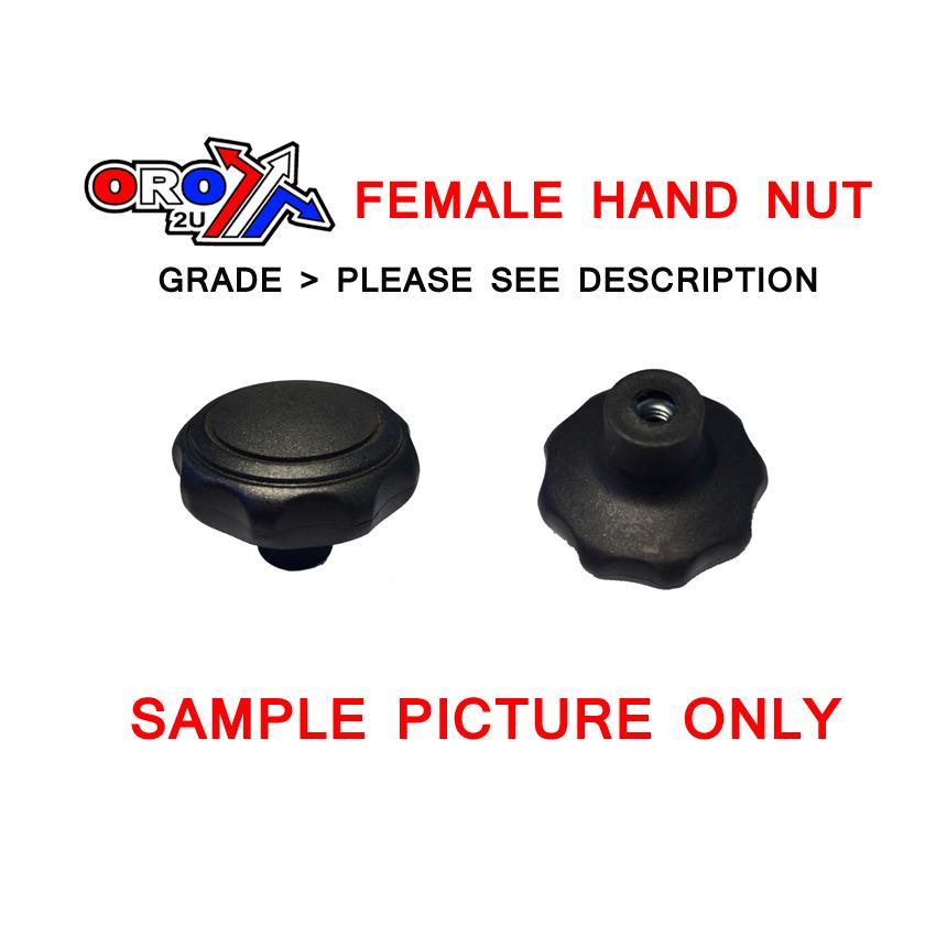 Tag-z M8 Hand Nut Female 45x30 Each