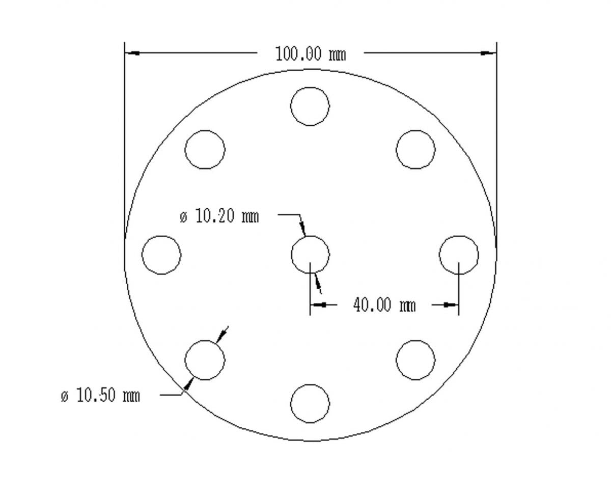 Tag-z Pin Locking Ring Od 100mm, 3mm