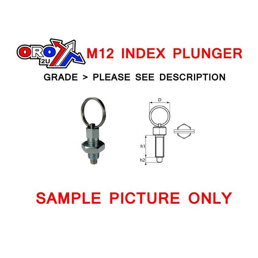 Tag-z 8mm Lift Ring Plungem12x1.75, 491265 Index Plung Lift Ring, 11830r