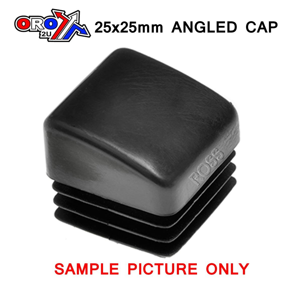 Tag-z 25x25 Angle Gloss Black Cap