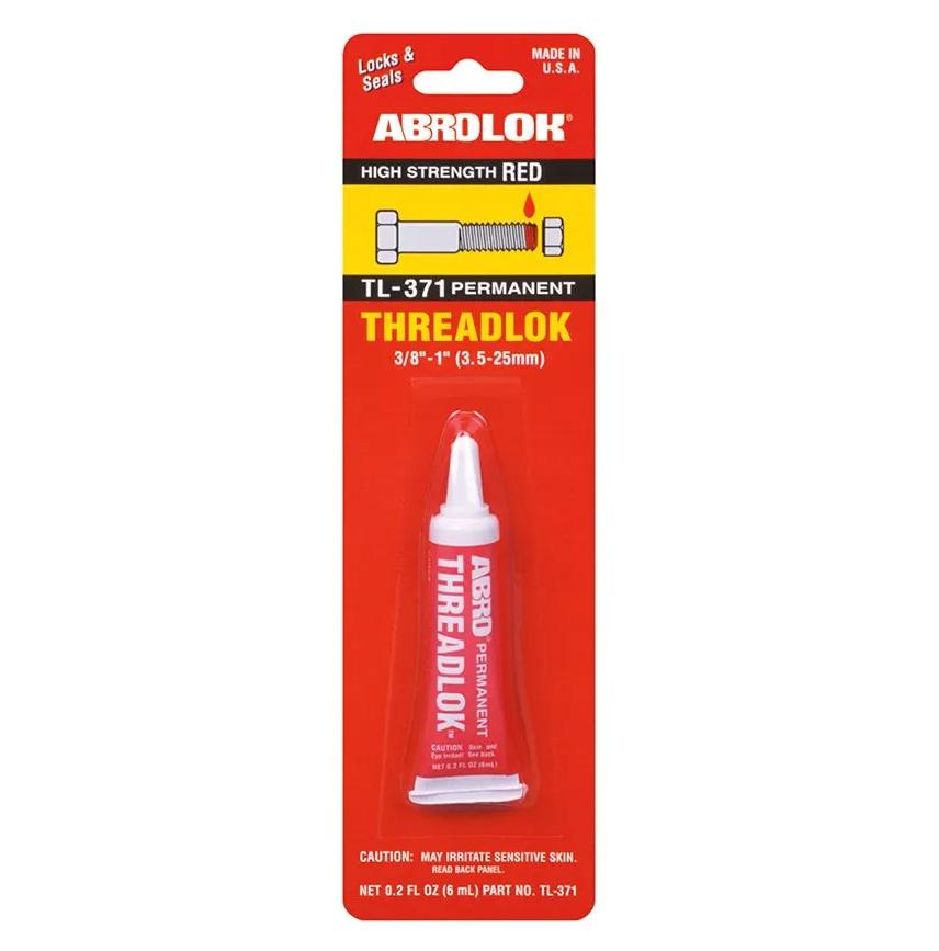ABRO Red Threadlok 6ml Tube Tl-371
