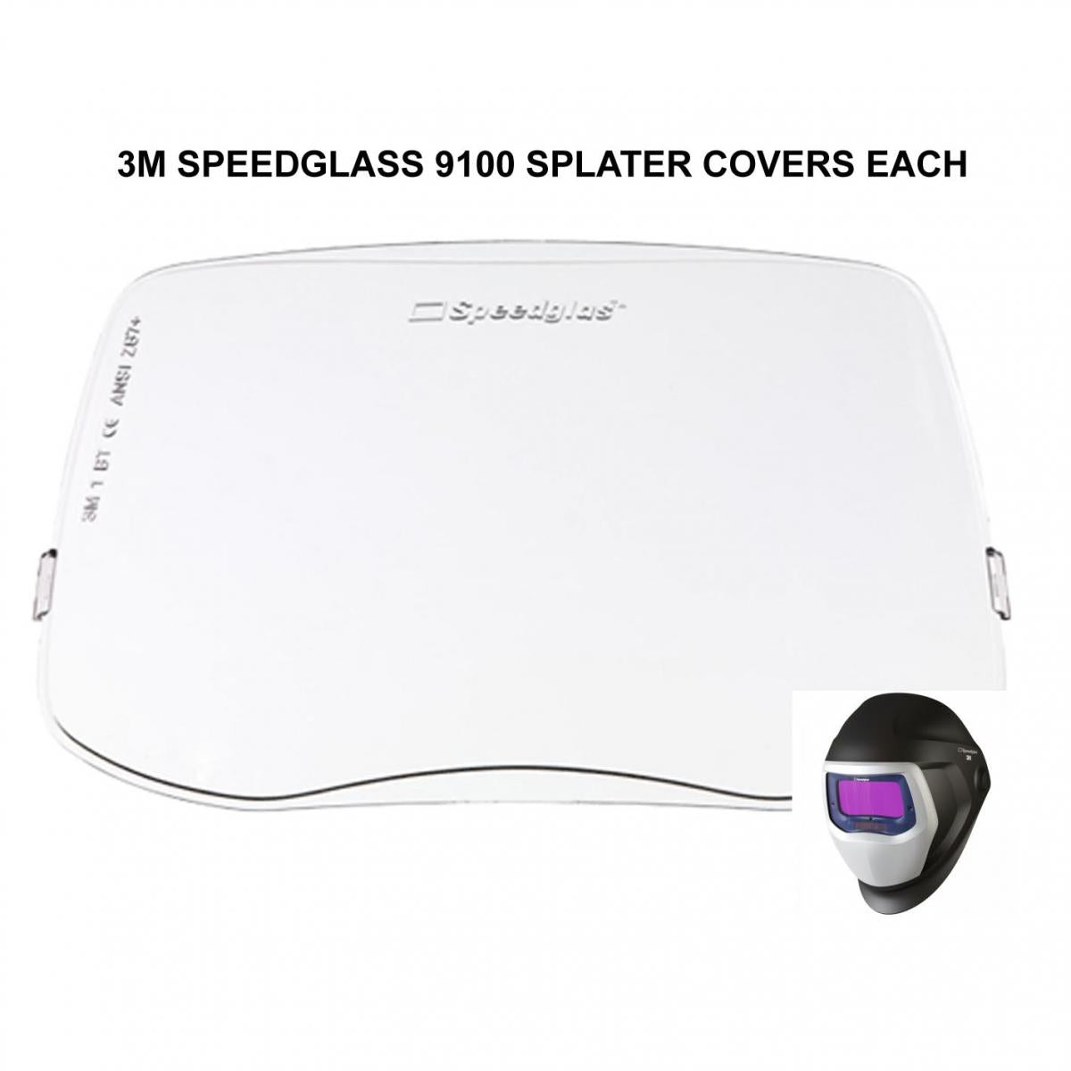 Tag-z 3m Speedglass Outer Covers, 9100x Each Mask Cover Welding, Each / 526000 3m