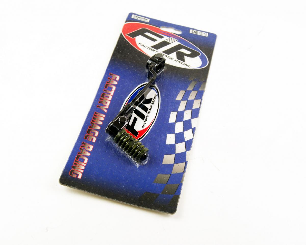 FIR Gear Lever Steel Black Folding, 11.5mm Spline