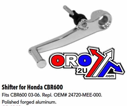 K&L Supply Shifter Lever Honda CBR600, 24720-mee-000 Road, 28-1210, Road, MC