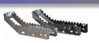 Rijomotor Foot Pegs Universal ATV Steel 121409834