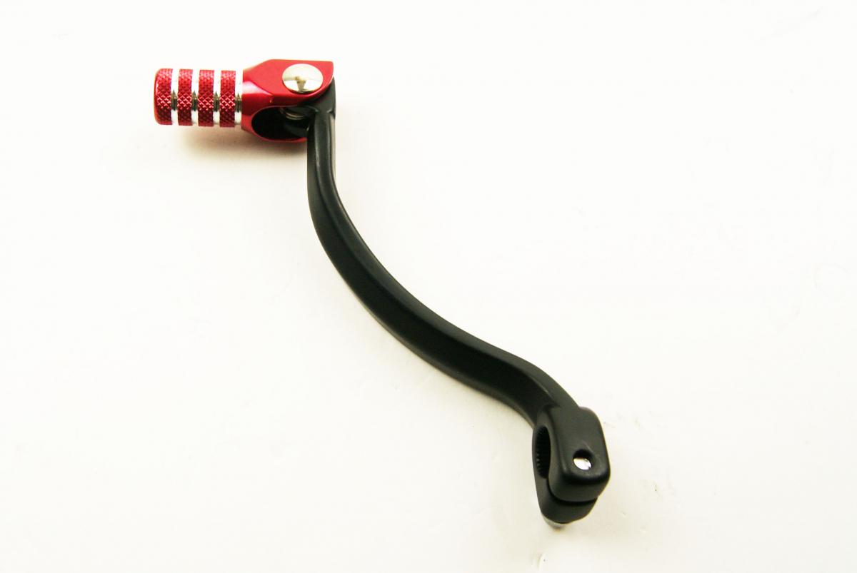 Rtech Plastics Gear Lever Shift CR125 Blk/rd, Aluminium Forged 24700-kz4-j10, Rtech R-levc00cr003
