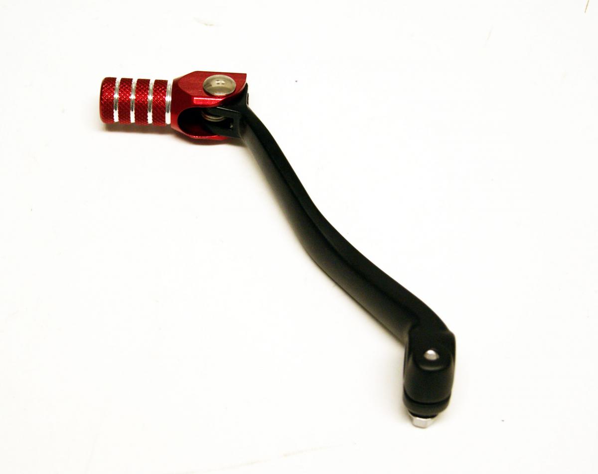 Rtech Plastics Gear Lever Shift Black / Red, KXF250 09-15 R-levc00kxf07, 13156-0614, Levc00kxf07