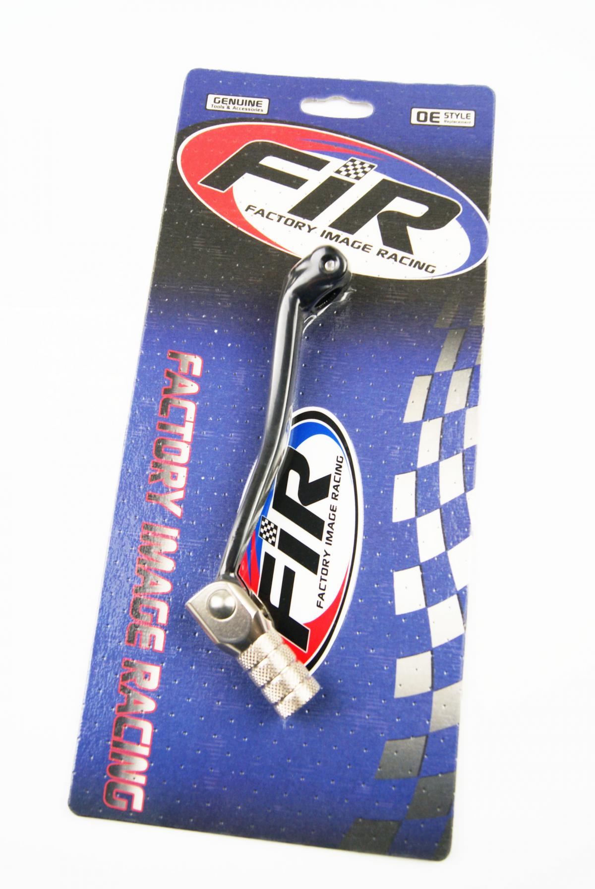 FIR Gear Lever Shift KXF 450 09-18, Aluminium Forged 13156-0614, Fir Brand, Black & Titanium