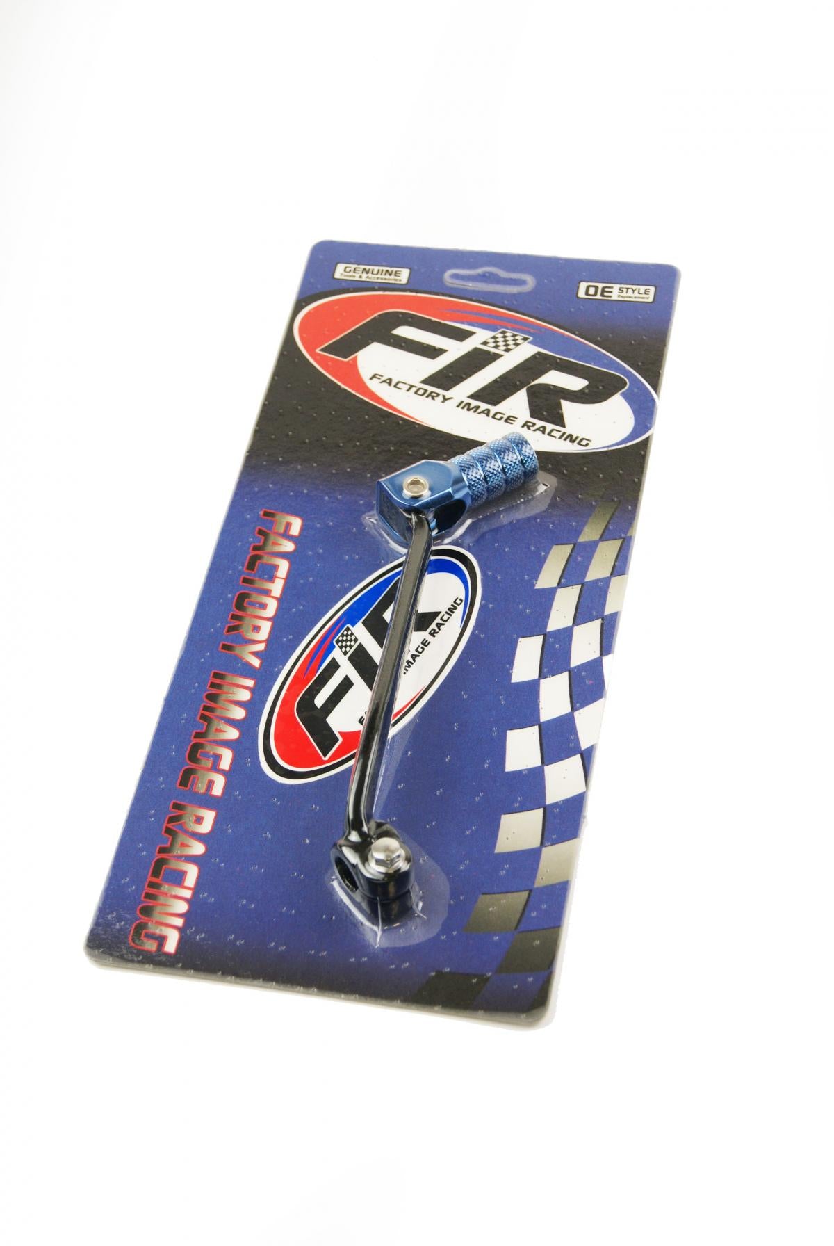 FIR Gear Lever Shift WR 250 R X, Aluminium Forged 3d7-18110-00, Fir Brand, Black & Blue