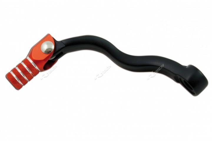Rtech Plastics Gear Lever Black / Orange, KTM SX SXF EXC R-levc00KTM05, 54734031000