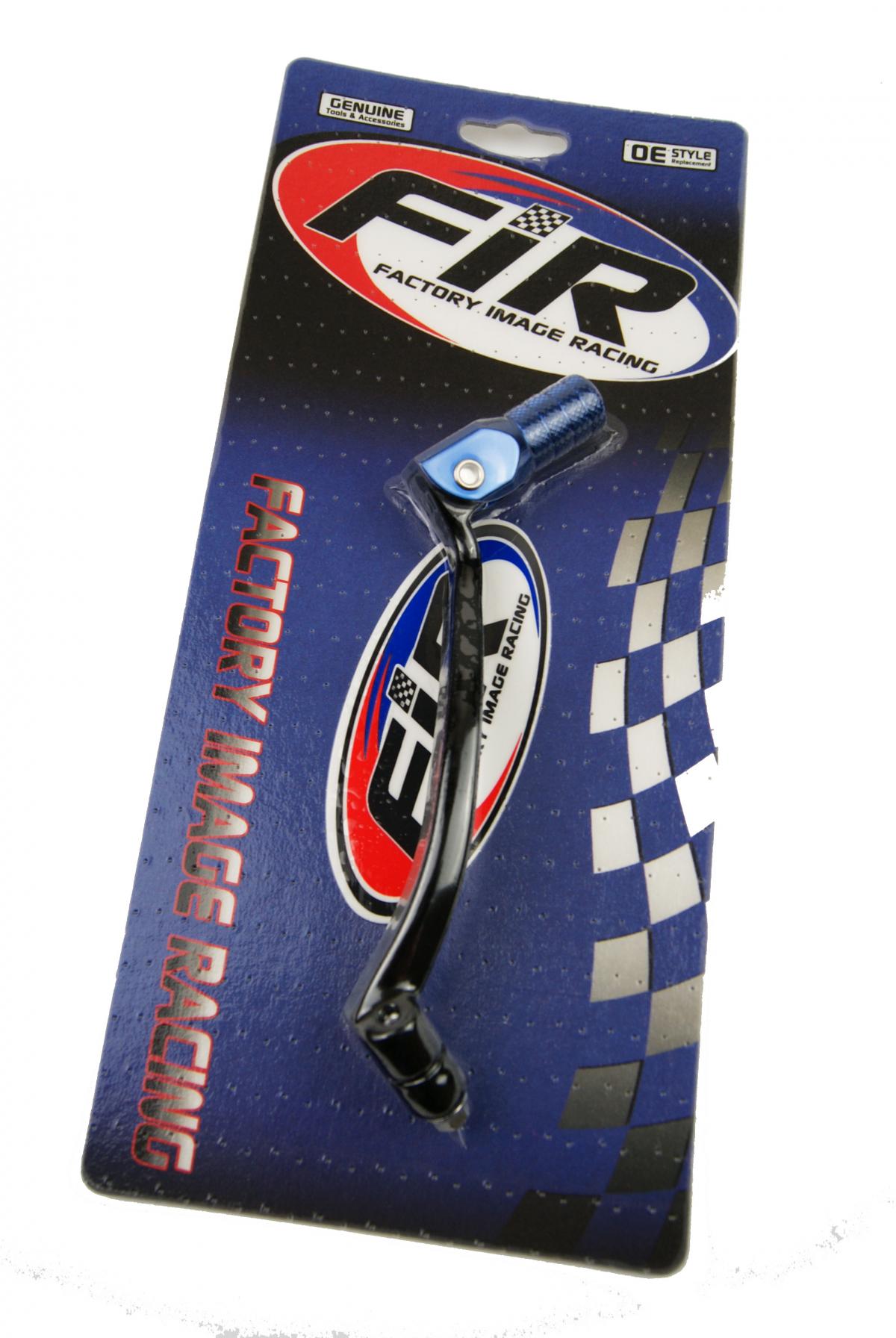 FIR Gear Lever Shift YZF Wrf 250, Aluminium Forged 1sl-18110-00, Fir Brand, Black / Blue