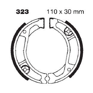 EBC Brake Shoes Ebc H323 VB140 S323