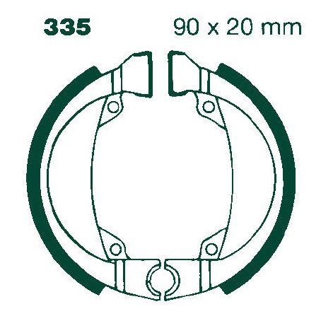 EBC Brake Shoes Ebc H335