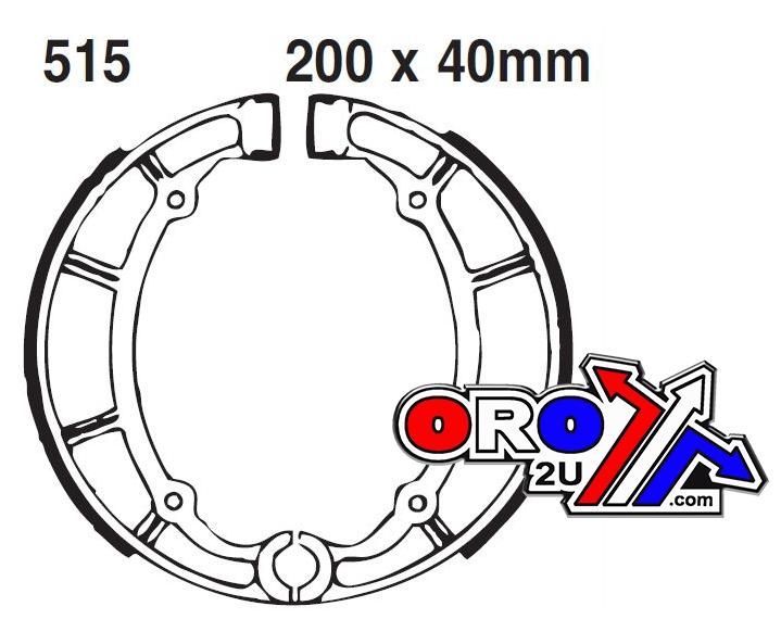 EBC Brake Shoes Ebc Y515