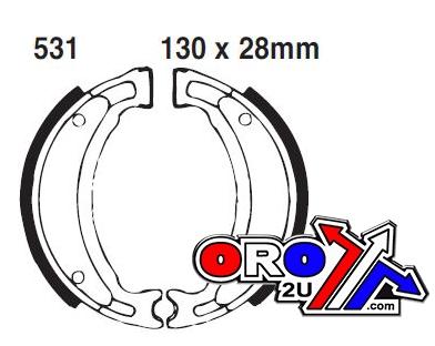 EBC Brake Shoes Ebc Y531