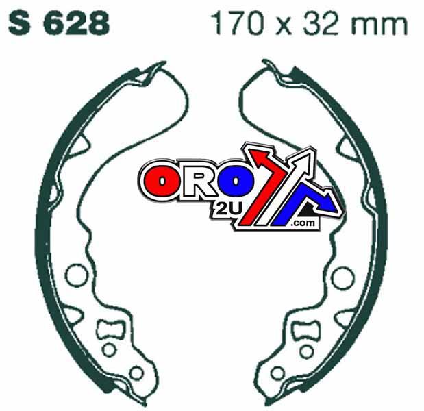 EBC Brake Shoes S628 Ebc