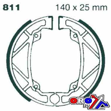 EBC Brake Shoe Ebc 811 KTM