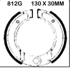 EBC Brake Shoe Ebc 812 KTM, 812g