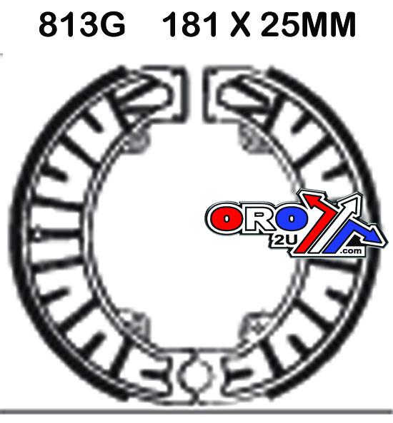 EBC Brake Shoes 813 Ebc