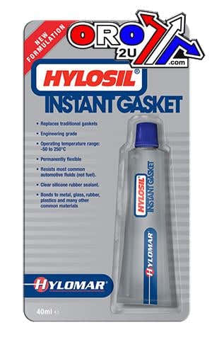 FIR Hylomar Hylosil Clear Rtv, Instant Gasket 40ml on Card